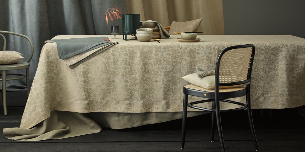 Leitner Tischdecke Mariage leinen 640